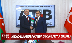 Ekonomi ve Enerji Bakanı Amcaoğlu, Azerbaycan'da iş insanlarıyla buluştu