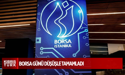 Borsa günü düşüşle tamamladı