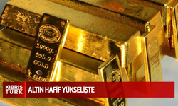 Altın hafif yükselişte