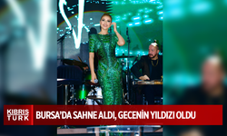 Gülben Ergen Bursa’da Sahne Aldı, Gecenin Yıldızı Oldu