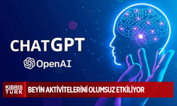 ChatGPT kullanımı beyin aktivitelerini olumsuz etkiliyor
