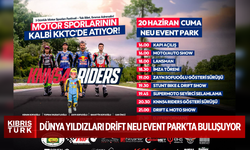 20 Haziran Cuma Günü Dünya Yıldızları Drift NEU Event Park'ta Buluşuyor
