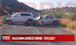 Girne-Tatlısu ana yolunda korkutan kaza: 1’i çocuk 6 yaralı
