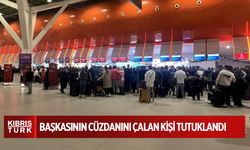 Ercan’da x-ray cihazından başkasının cüzdanını çalan kişi tutuklandı