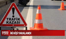 Alkollü sürücü motosikletle kaza yaptı