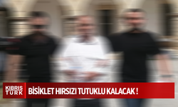 Güney'den çaldığı bisikleti Kuzey'de telefonla takas etmekle itham edilen zanlı 10 gün daha tutuklu