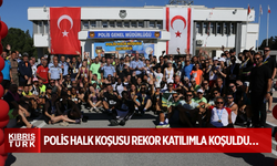 3’ÜNCÜ POLİS HALK KOŞUSU REKOR KATILIMLA KOŞULDU…