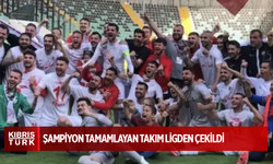 Sezonu şampiyon tamamlayan takım ligden çekildi
