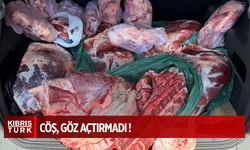 Lefkoşa Metehan Sınır Kapısı’nda CÖŞ’ten Kaçak Et Operasyonu