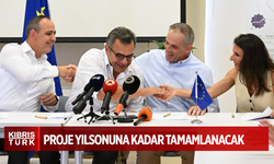 Haspolat Arıtma Tesisi'ne güneş enerjisi sistemi için imzalar atıldı