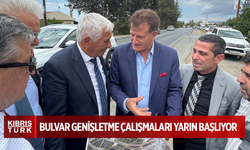 Güzelyurt'ta bulvar genişletme çalışmaları yarın başlıyor