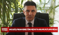 Başkan Hüseyin Amcaoğlu’ndan Kıbrıs Türk Medya’ya Anlamlı Kutlama Mesajı