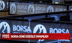 Borsa günü düşüşle tamamladı