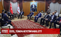 Üstel, TÜRKPA heyetini kabul etti
