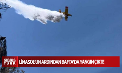 Limasol’un ardından Bafta’da yangın çıktı!