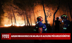 Avrupa'nın kavurucu sıcaklarla ve alevlerle mücadelesi sürüyor