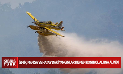 İzmir, Manisa ve Hatay'daki yangınlar kısmen kontrol altına alındı