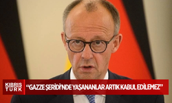Almanya Başbakanı Merz: Gazze Şeridi'nde yaşananlar artık kabul edilemez
