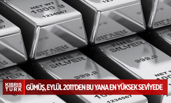 Gümüş, Eylül 2011'den bu yana en yüksek seviyede