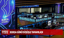 Borsa günü düşüşle tamamladı