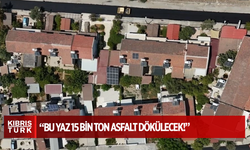 Mehmet Harmancı: Bu yaz 15 bin ton asfalt dökülecek!