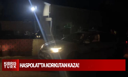 Haspolat’ta korkutan kaza: 3 yaşındaki çocuk ağır yaralı!