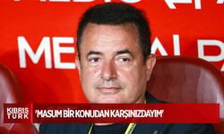 ACUN ILICALI: 'MASUM BİR KONUDAN KARŞINIZDAYIM'