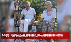 Antalya’da Muhabbet Kuşuna Mermerden Mezar