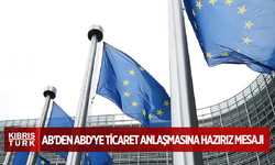 AB'den ABD'ye ticaret anlaşmasına hazırız mesajı