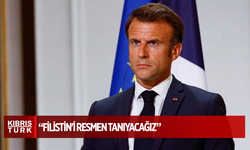 Macron: Filistin'i resmen tanıyacağız