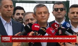 CHP'den Terörsüz Türkiye Komisyonu için eşit temsil ve nitelikli çoğunluk şartı