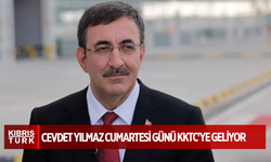 Cevdet Yılmaz Cumartesi günü KKTC'ye geliyor