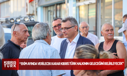Erhürman: “Ekim ayında verilecek karar Kıbrıs Türk halkının geleceğini belirleyecek”