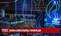 Borsa günü düşüşle tamamladı