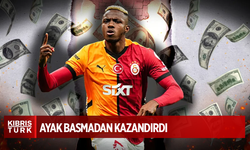 Sahaya çıkmadan kazandırdı! Galatasaray'a Victor Osimhen'den dev gelir