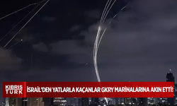 AA’nın haberine göre, “İsrail'i yatlarla terk edenler, GKRY marinalarına akın etti”