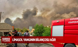 Limasol yangının bilançosu ağır