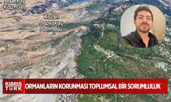 Ergün Bey: Girne Dağları'nın ormanlarını korumak hepimizin sorumluluğu diye çağrışımda bulundu