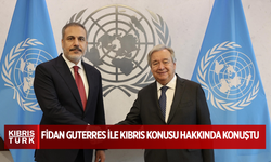 Fidan, Guterres ile görüştü… Görüşmede, Kıbrıs konusunda yapılacak gayriresmi toplantı da ele alındı