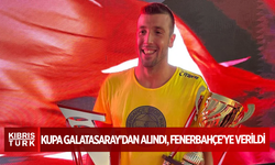 Kupa Galatasaray'dan alındı, Fenerbahçe'ye verildi
