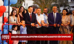 Çatalköy-Esentepe Belediyesi’nin düzenlediği Alagadi Fest dün tamamlandı