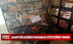Sanayi Bölgesinde Marangoz Atölyesinde Yangın: Elektrik Şofbeni Kısa Devre Yaptı