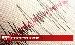 Ege Denizi'nde 4,3 büyüklüğünde deprem