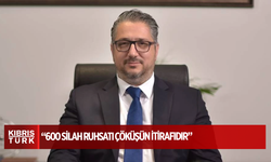 Şenkul: 600 silah ruhsatı çöküşün itirafıdır