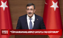 Cevdet Yılmaz: Tüm kahramanlarımızı saygıyla yad ediyorum