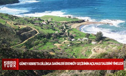 Güney Kıbrıs'ta Dillirga sakinleri Erenköy geçidinin açılması talebini yineledi