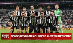 Beşiktaş, UEFA Konferans Ligi'nde play-off turuna yükseldi!
