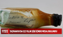 Tazmanya'da 122 yıllık şişe içinde mesaj bulundu