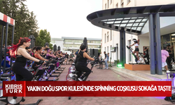 Yakın Doğu Spor Kulesi’nde Spinning Coşkusu Sokağa Taştı!