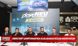 Kıbrıs Drift Şampiyonası'nda uluslararası rüzgar rekor katılım ve dünyaca ünlü isimler